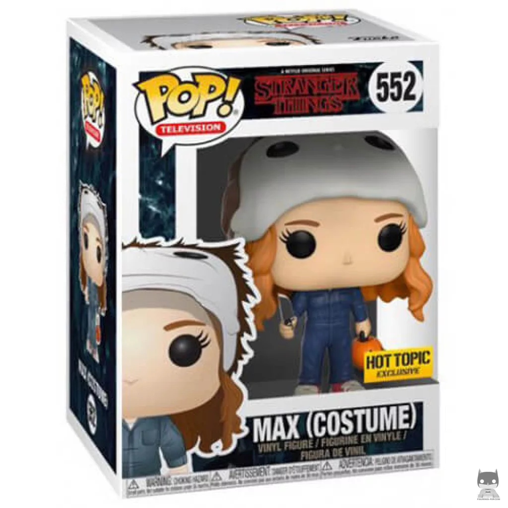 Figura Funko Pop! Max con disfraz de Halloween en su caja