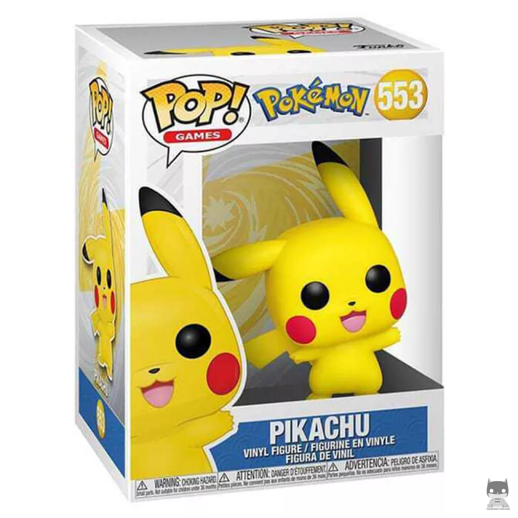Figura Funko Pop! Pikachu en su caja