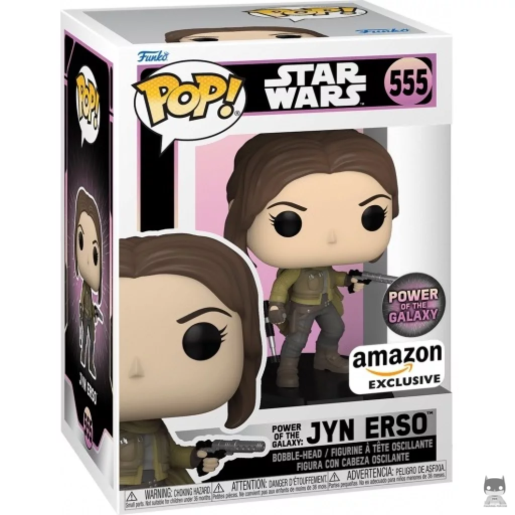 Figura Funko Pop! Jyn Erso en su caja