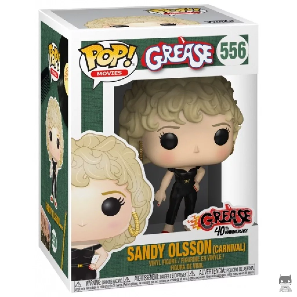 Figura Funko Pop! Sandy Olsson en la feria en su caja