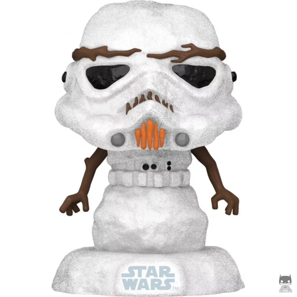 Figura Funko Pop! Stormtrooper muñeco de nieve (Star Wars (Navidad))