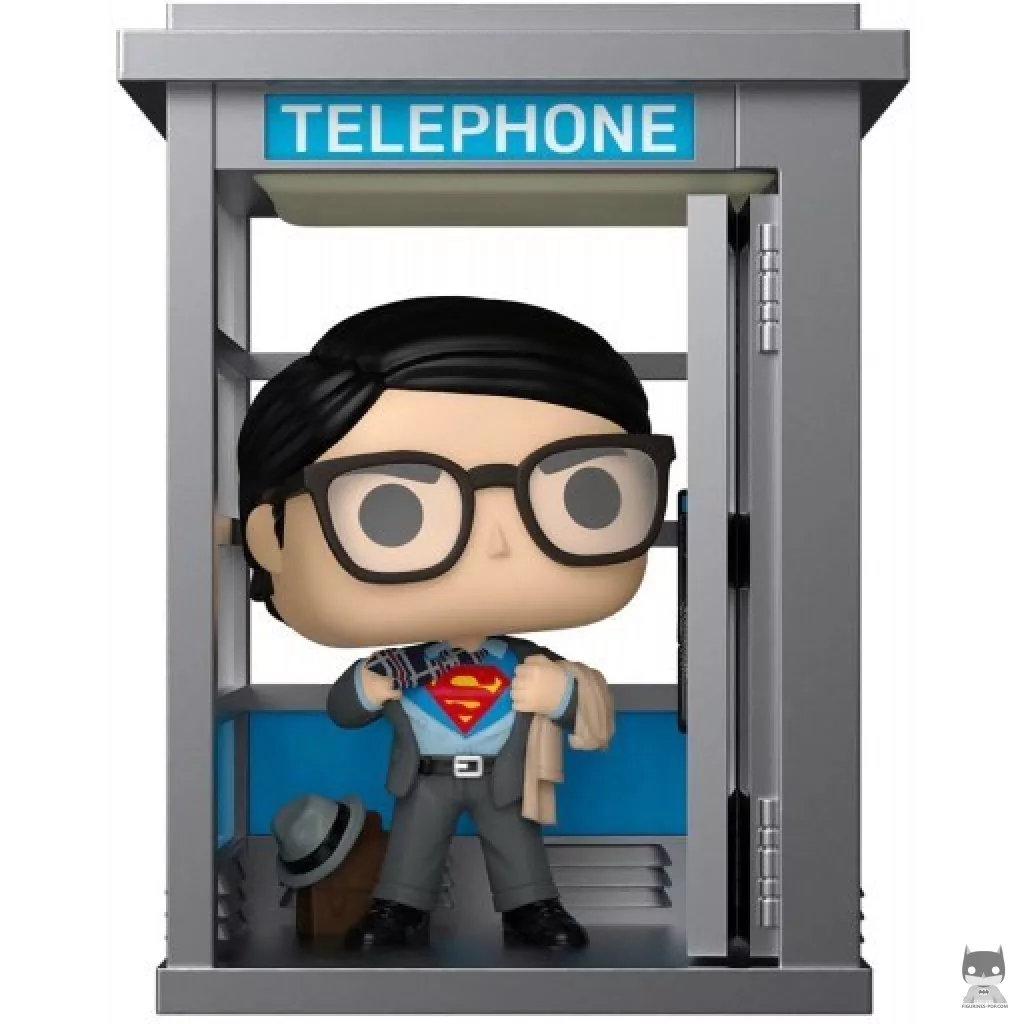 Figura Funko Pop! Superman en la cabina telefónica (Superman (1978))