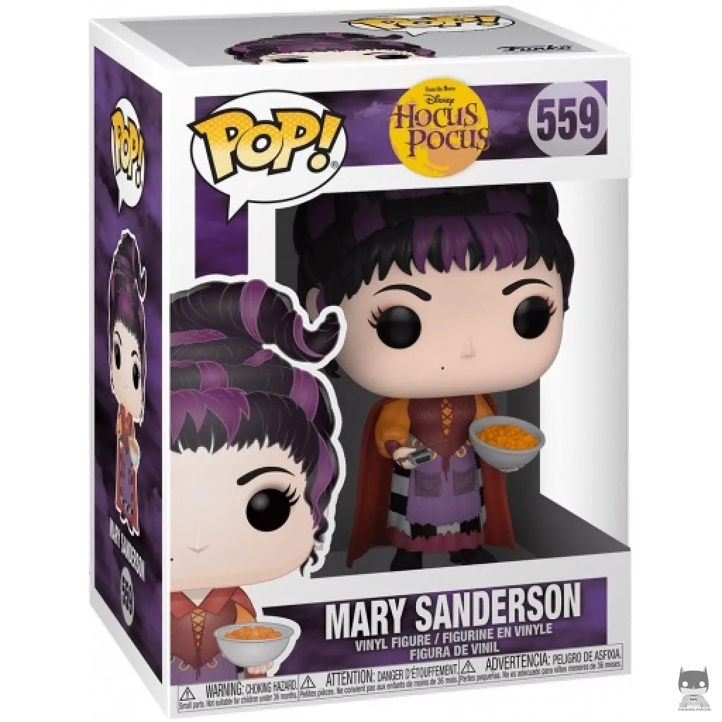 Figura Funko Pop! Mary Sanderson en su caja
