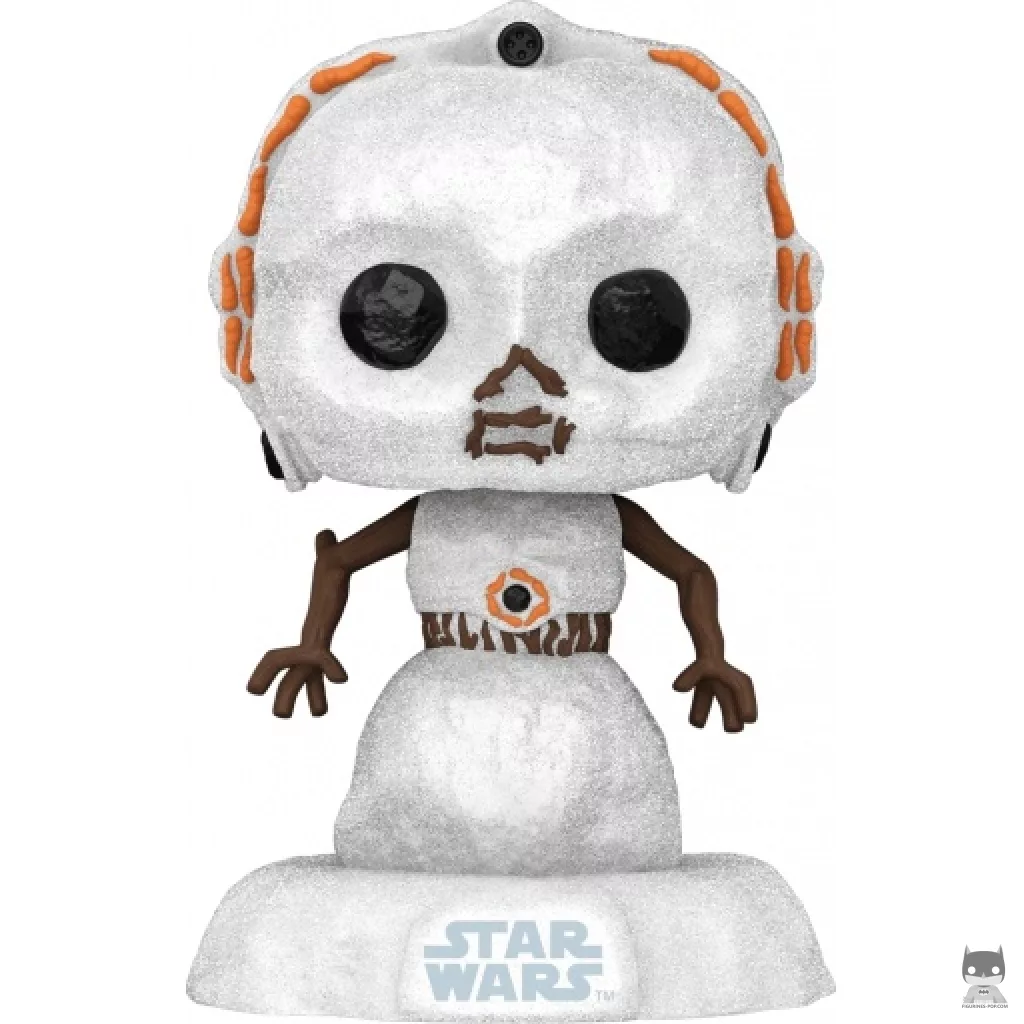 Figura Funko Pop! C-3PO muñeco de nieve (Star Wars (Navidad))