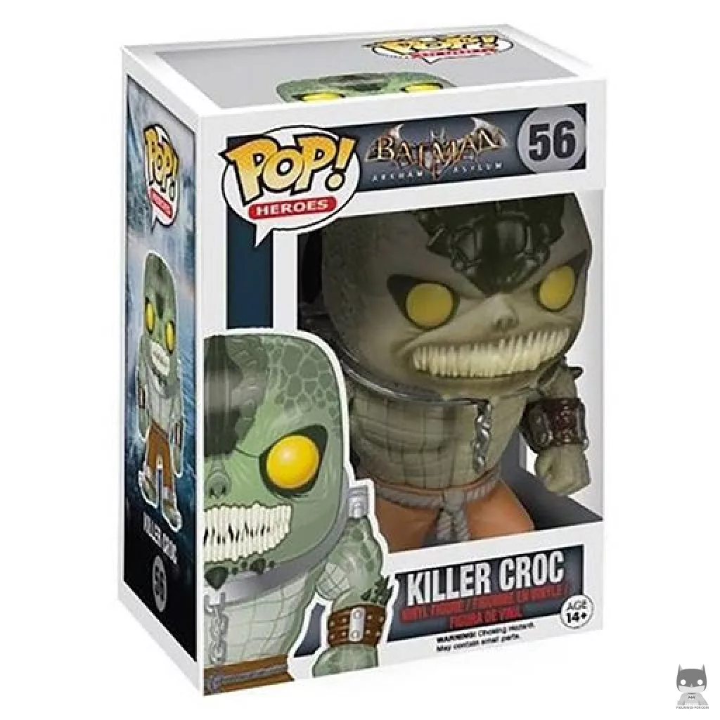Figura Funko Pop! Killer Croc en su caja