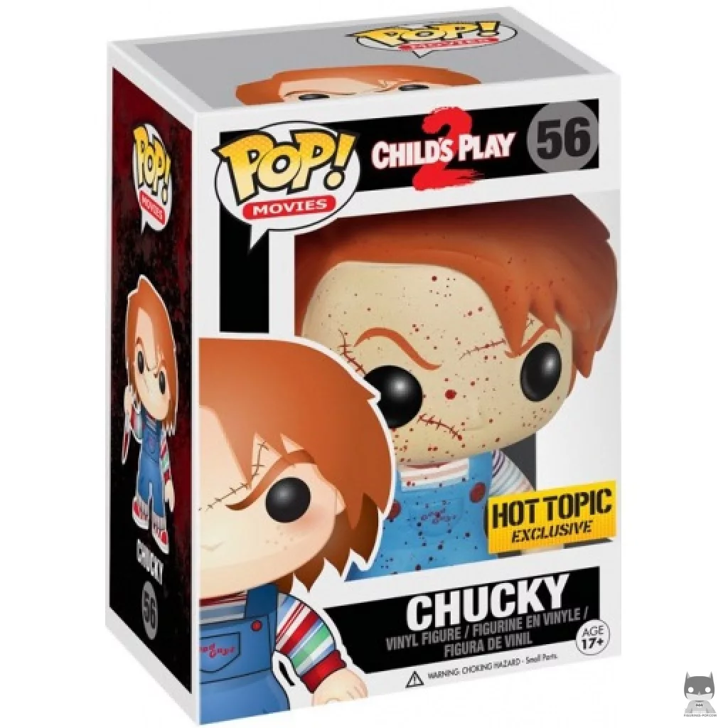 Figura Funko Pop! Chucky (Ensangrentado) en su caja