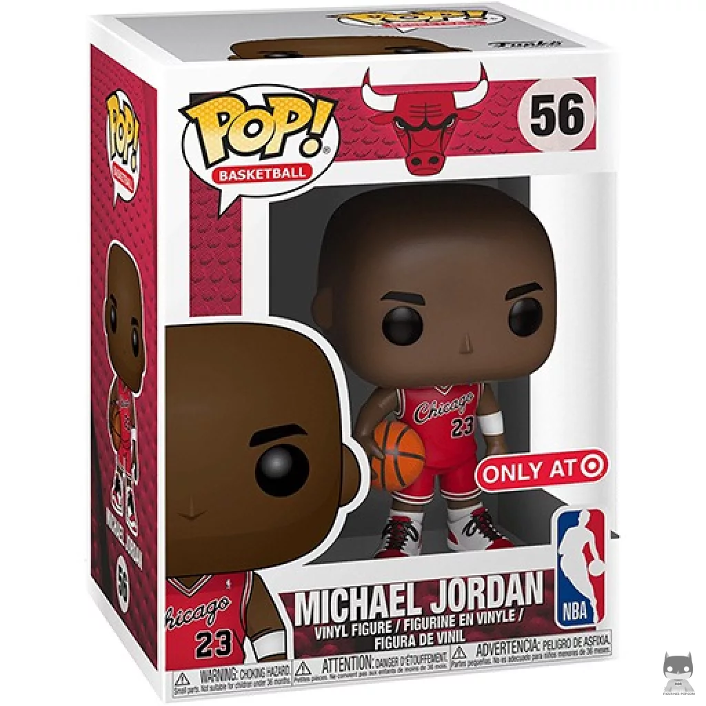 Figura Funko Pop! Michael Jordan en su caja