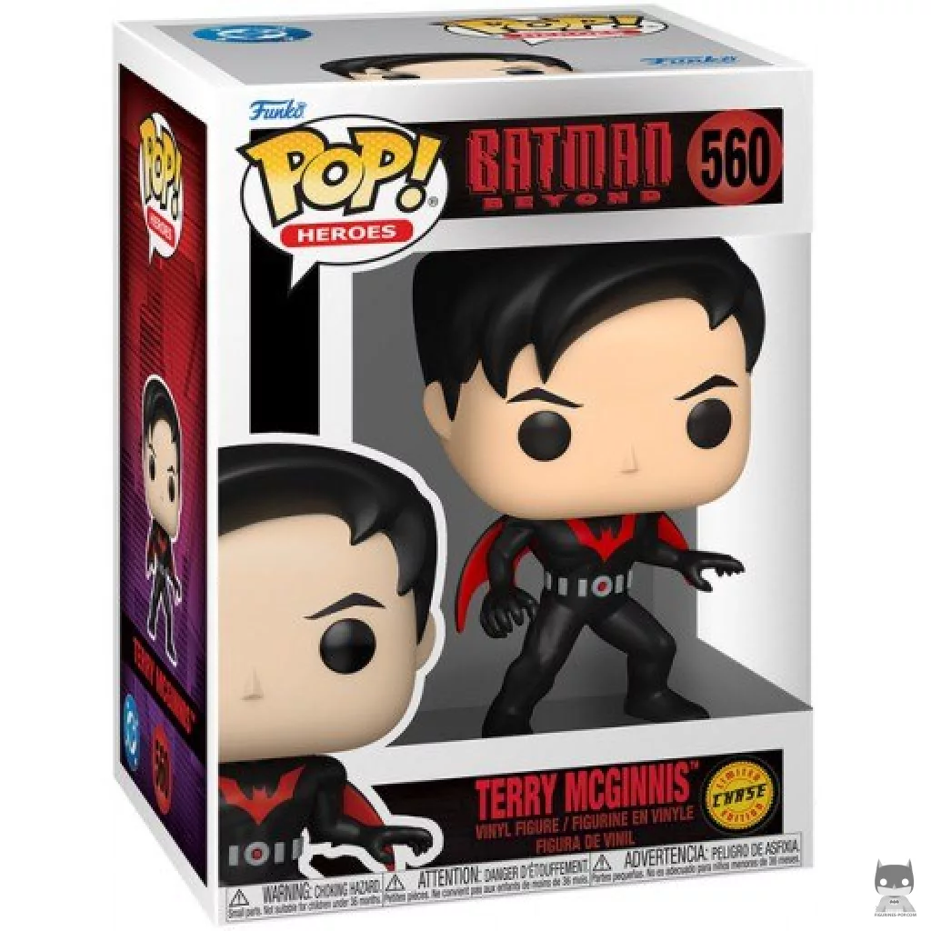 Figura Funko Pop! Terry McGinnis (Chase) en su caja