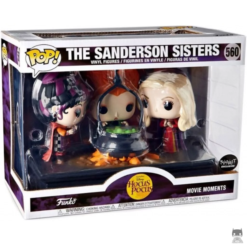 Figura Funko Pop! Las hermanas Sanderson en su caja