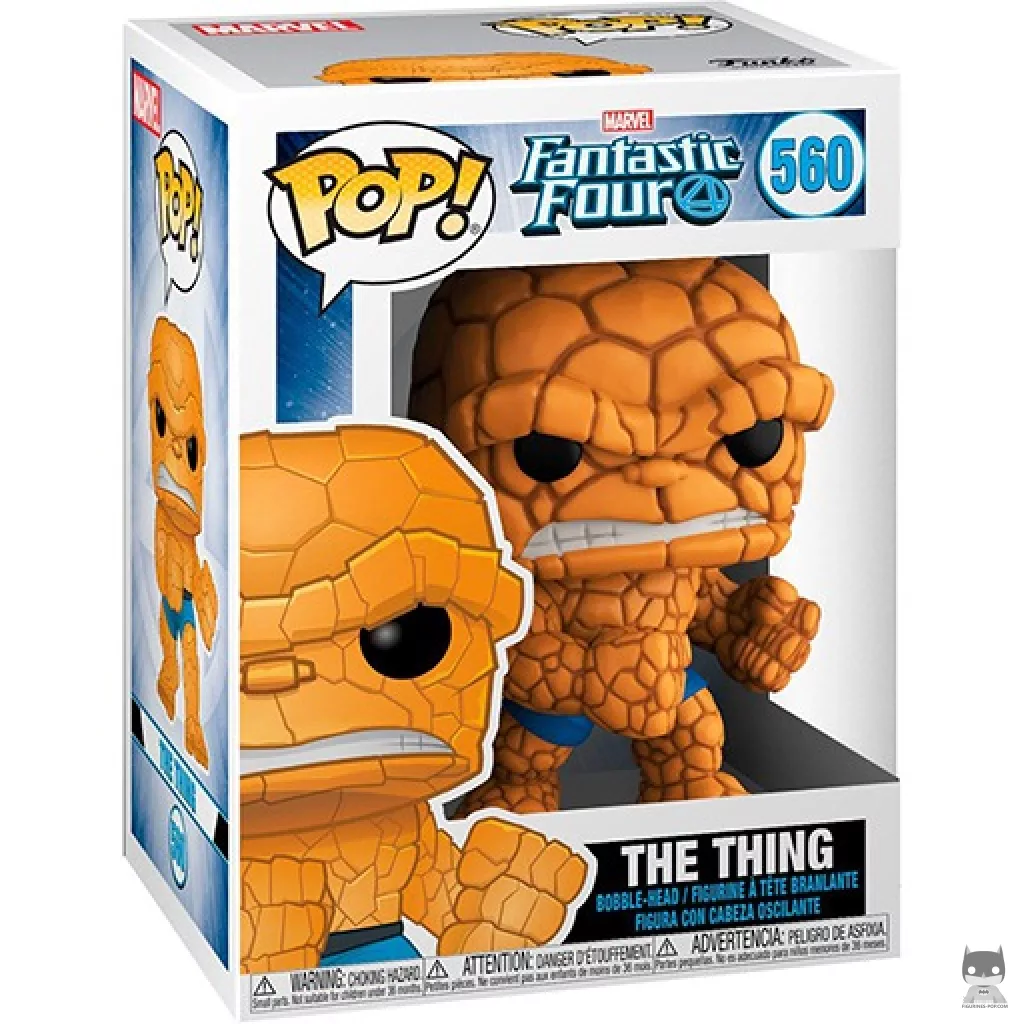 Figura Funko Pop! La Cosa en su caja