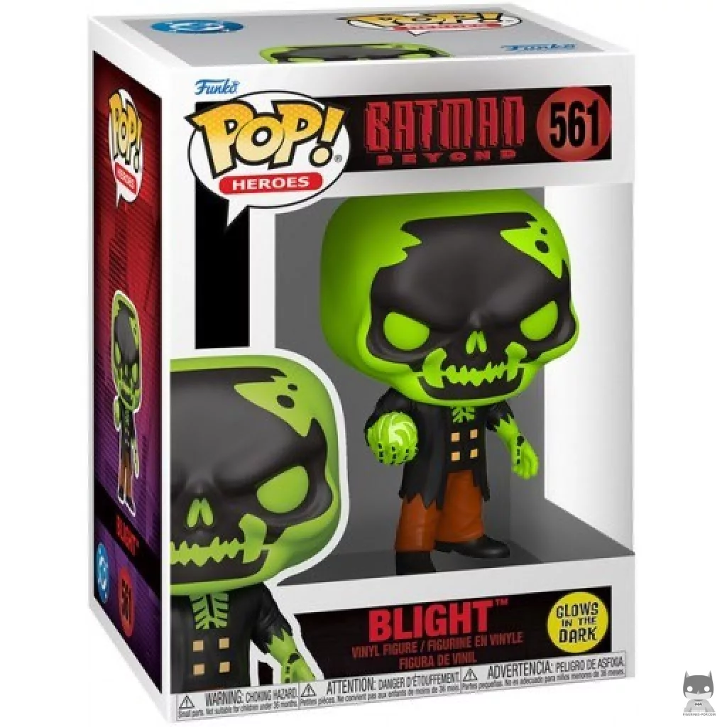 Figura Funko Pop! Blight (Brilla en la oscuridad) en su caja