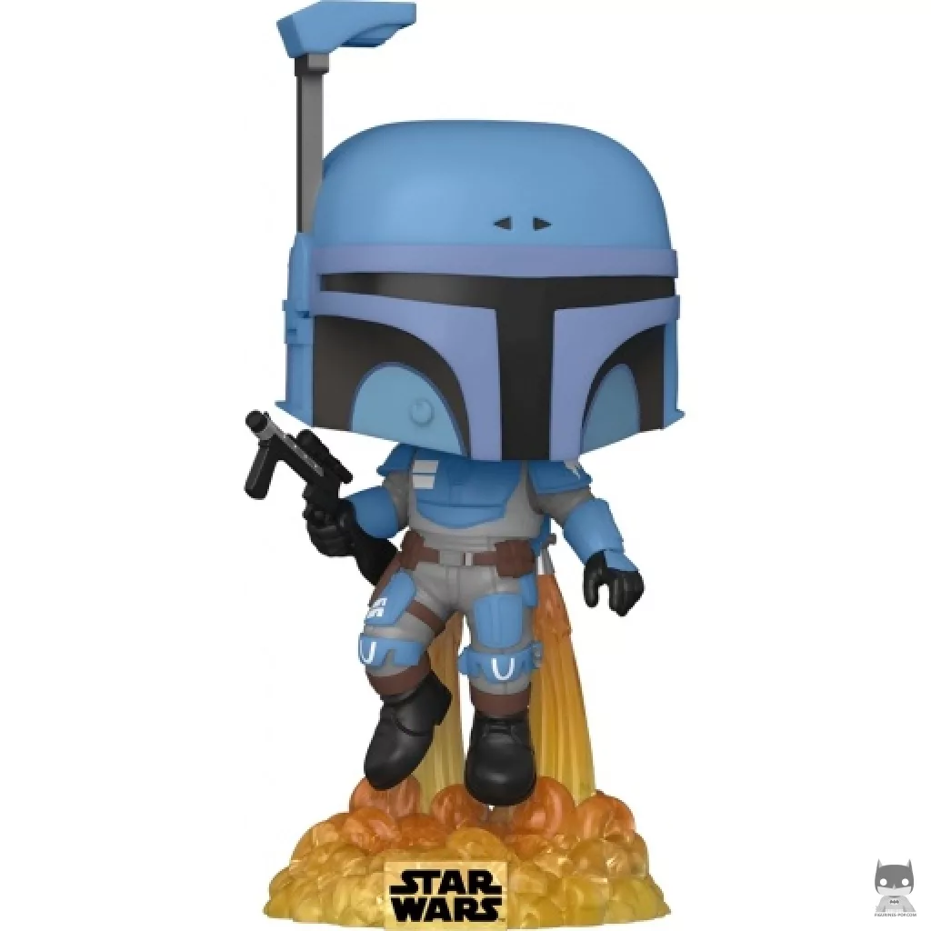Figura Funko Pop! Mandaloriano de la Guardia de la Muerte (Sin rayas) (The Mandalorian (Star Wars))