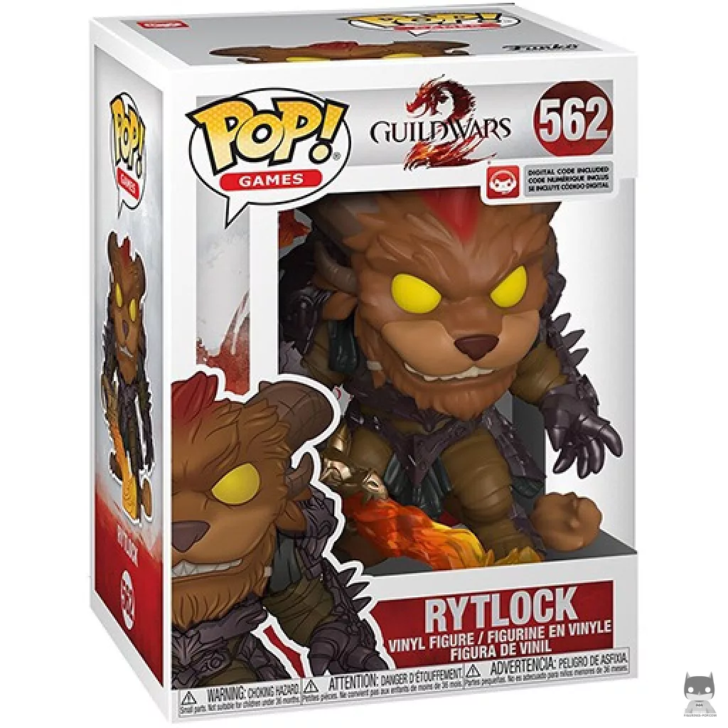 Figura Funko Pop! Rytlock en su caja