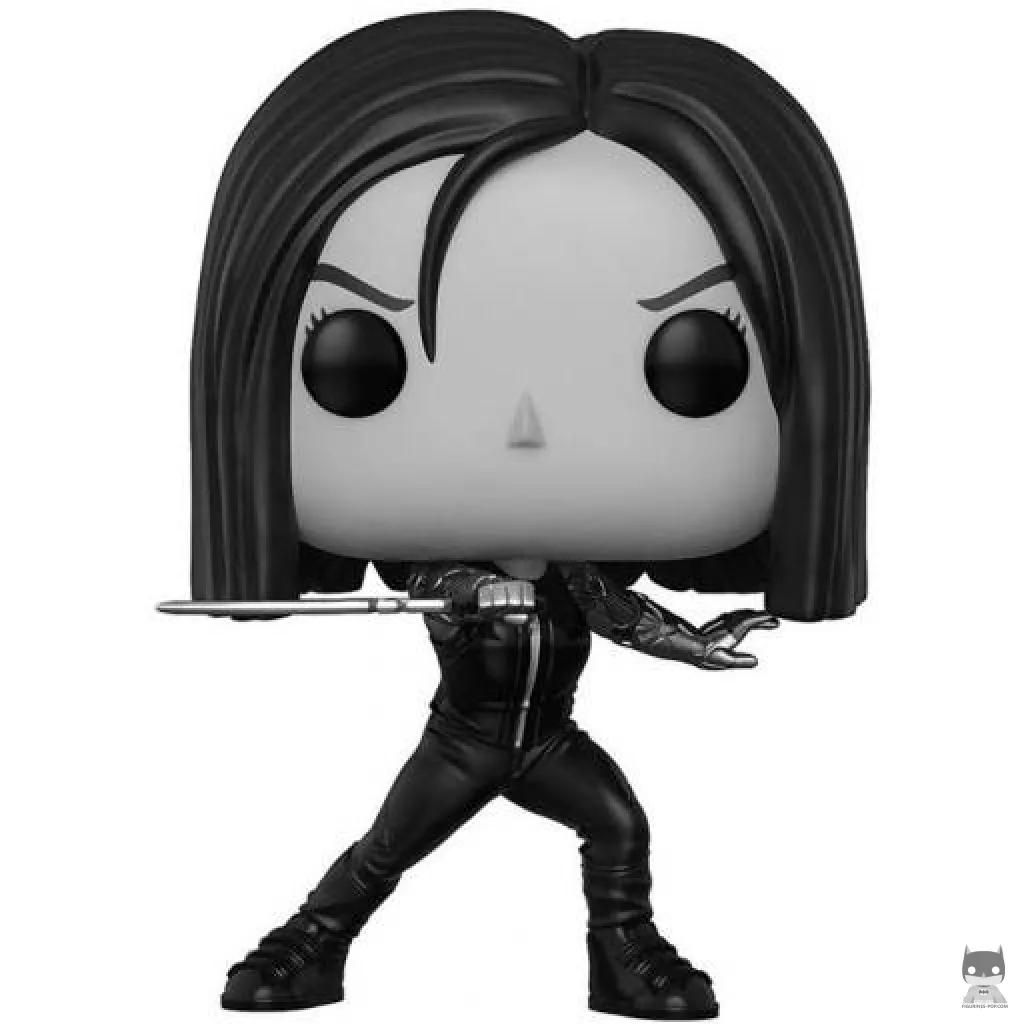 Figura Funko Pop! Alita cuerpo Berserker (Blanco y negro) (Alita: Ángel de combate)