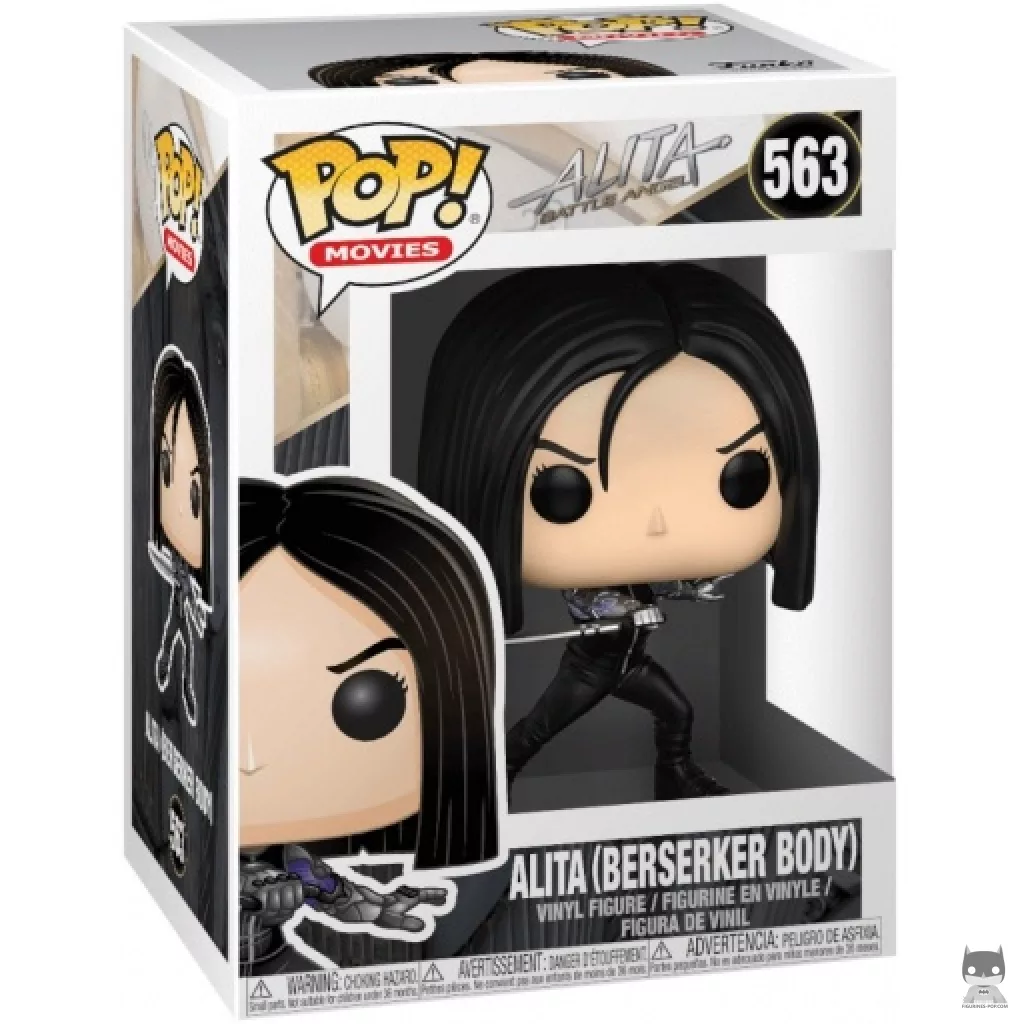 Figura Funko Pop! Alita cuerpo Berserker en su caja