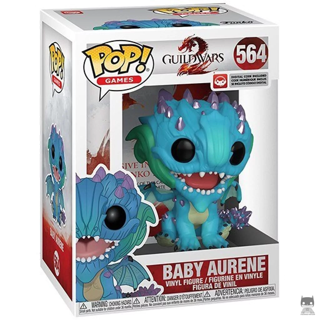 Figura Funko Pop! Baby Aurene en su caja
