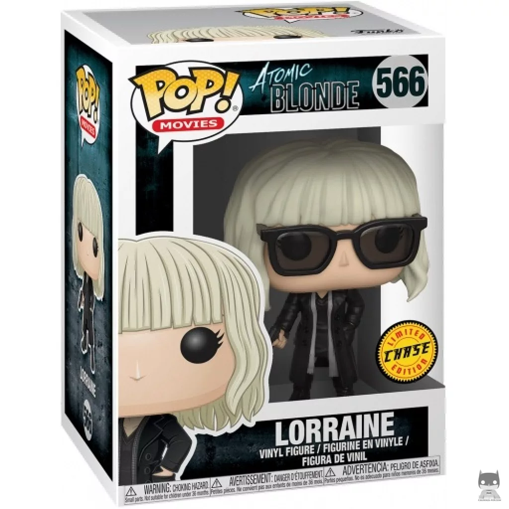 Figura Funko Pop! Lorraine con gafas de sol (Chase) en su caja