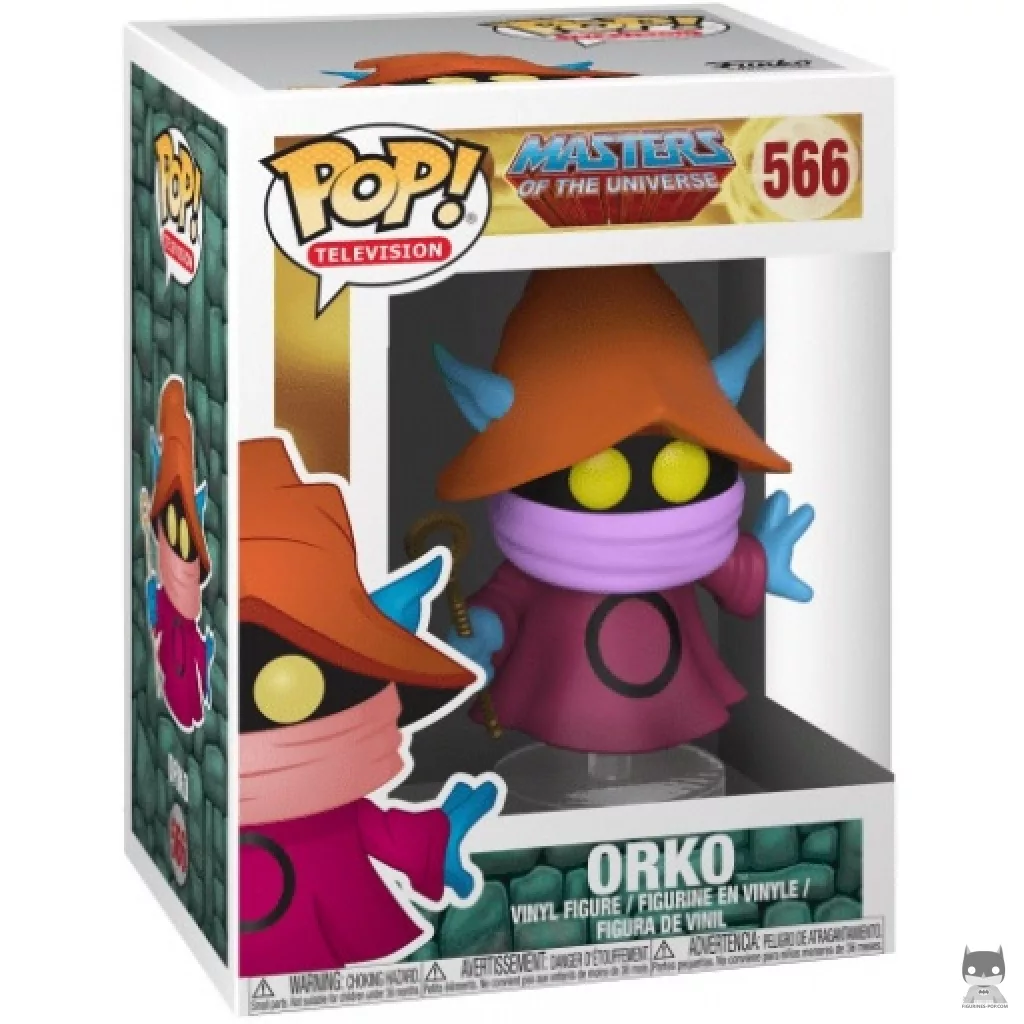 Figura Funko Pop! Orko en su caja