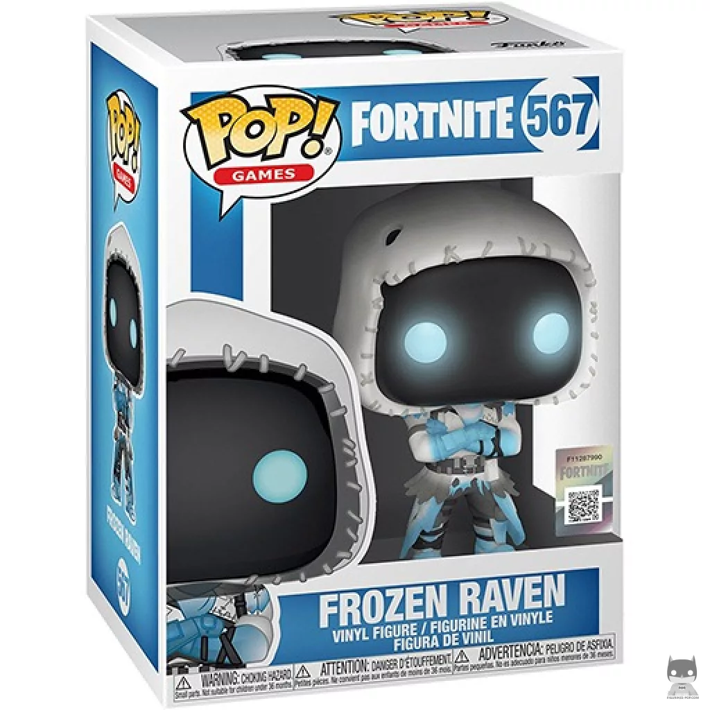 Figura Funko Pop! Raven helado en su caja