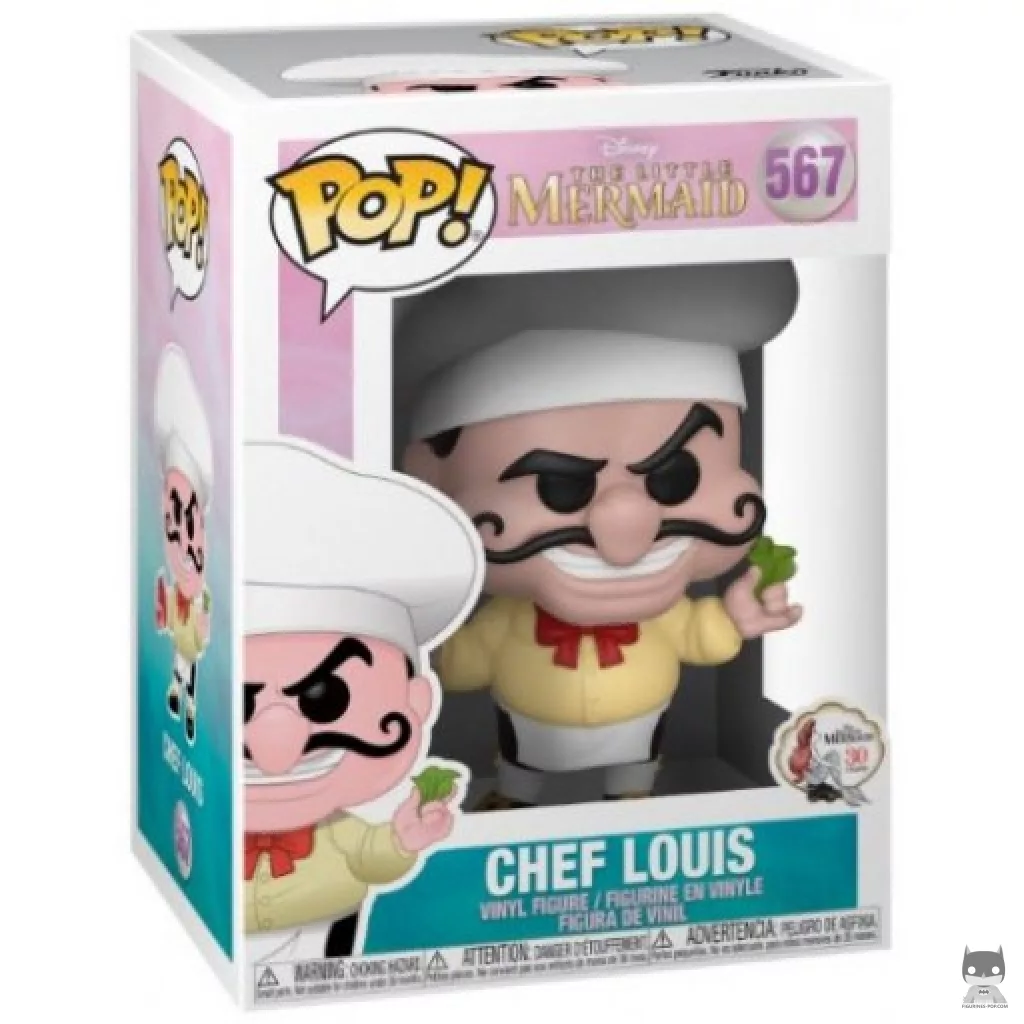 Figura Funko Pop! Chef Louis en su caja