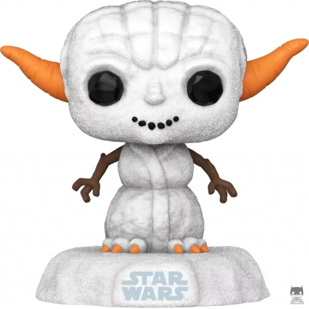 Figura Funko Pop! Yoda muñeco de nieve (Star Wars (Navidad))