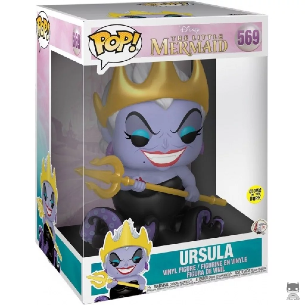 Figura Funko Pop! Úrsula (Supersized) en su caja