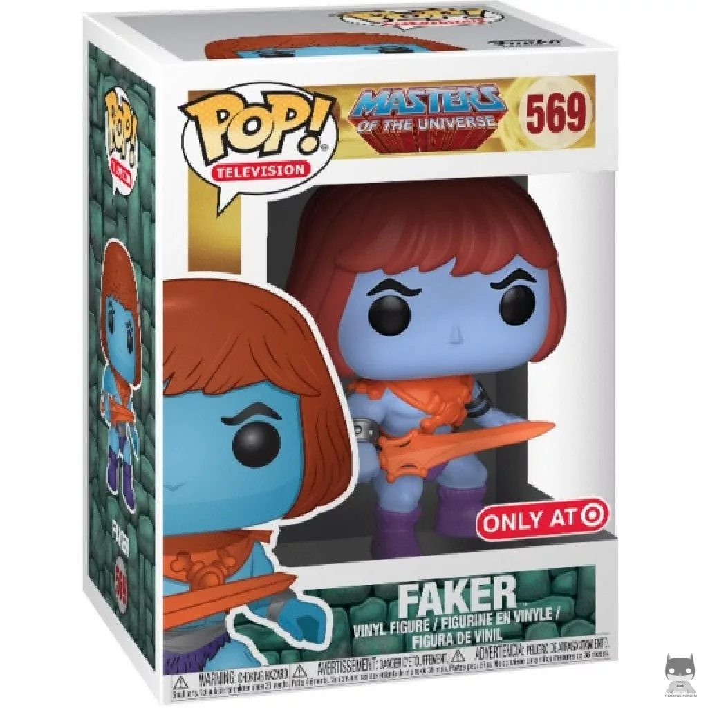 Figura Funko Pop! Faker en su caja