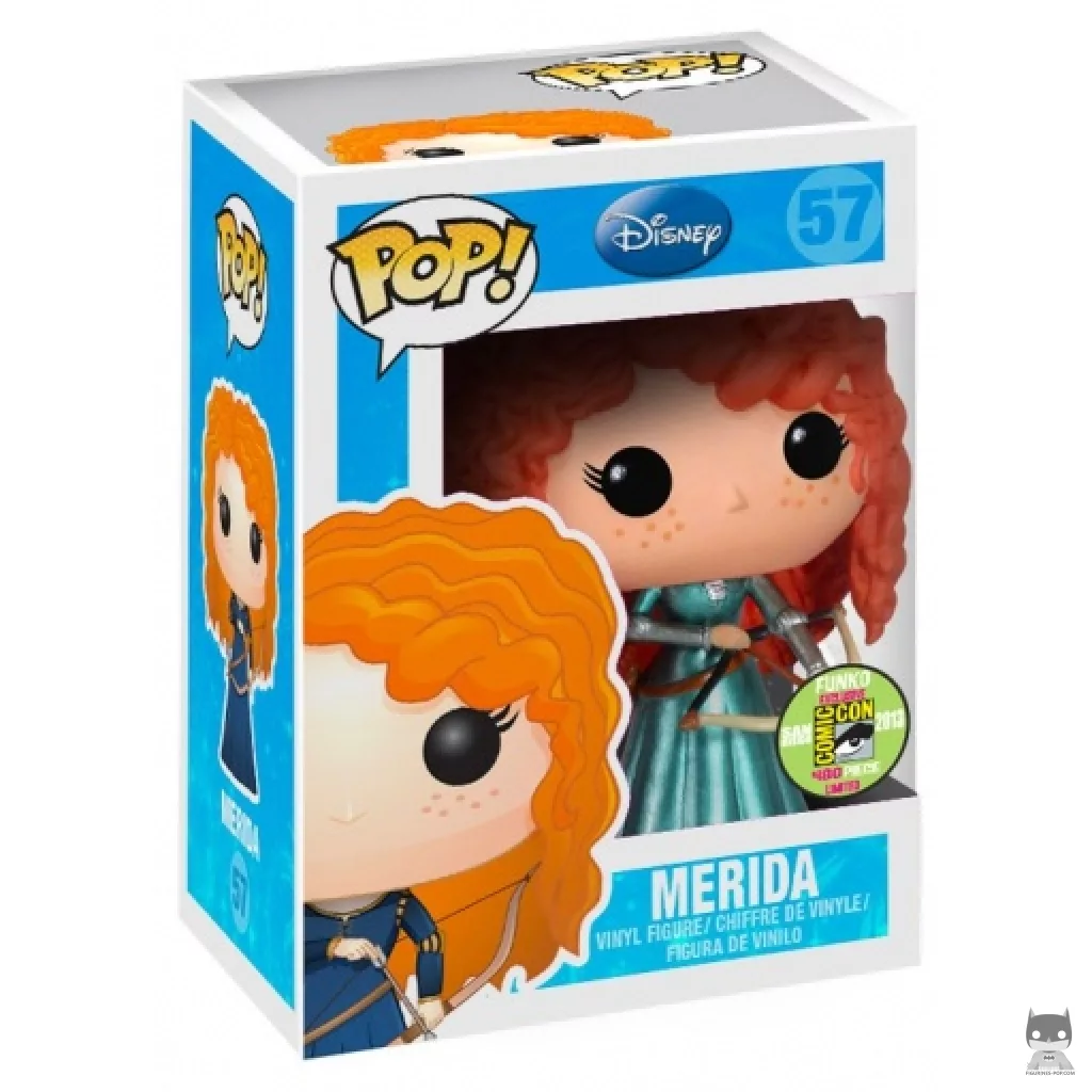 Figura Funko Pop! Mérida (Metalizado) en su caja