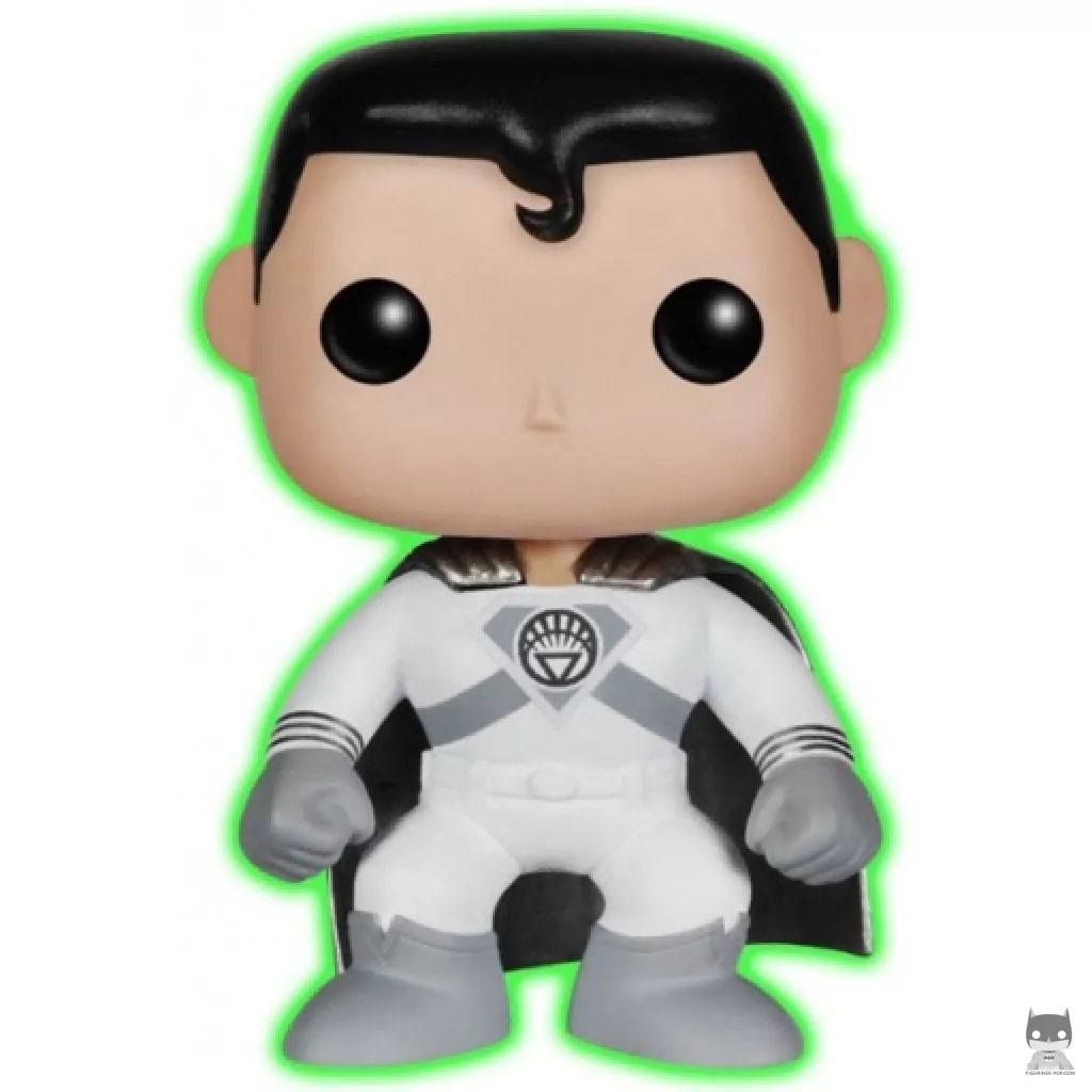Figura Funko Pop! Superman Linterna Blanca (Brilla en la oscuridad) (DC Super Heroes)