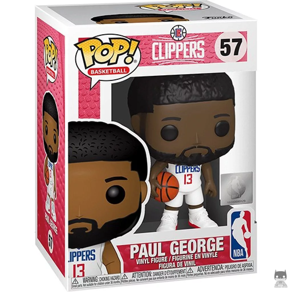 Figura Funko Pop! Paul George en su caja