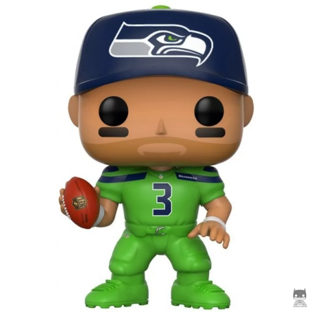 Figura Funko Pop! Russell Wilson (Seahawks Color Rush) (NFL)