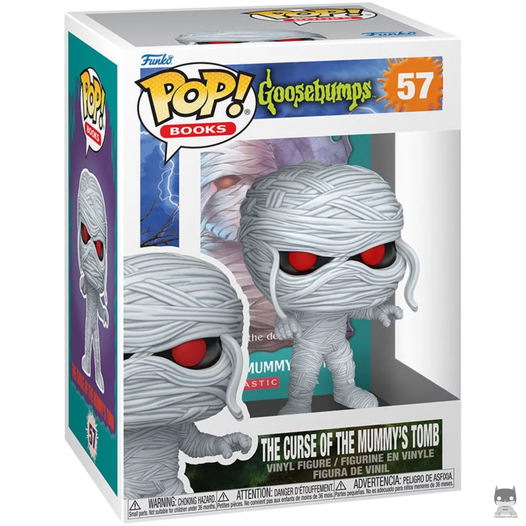 Figura Funko Pop! La maldición de la momia en su caja