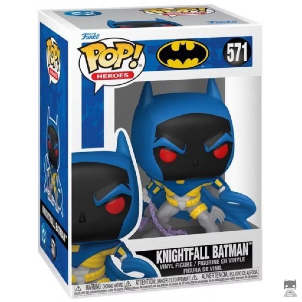Figura Funko Pop! Batman Knightfall en su caja