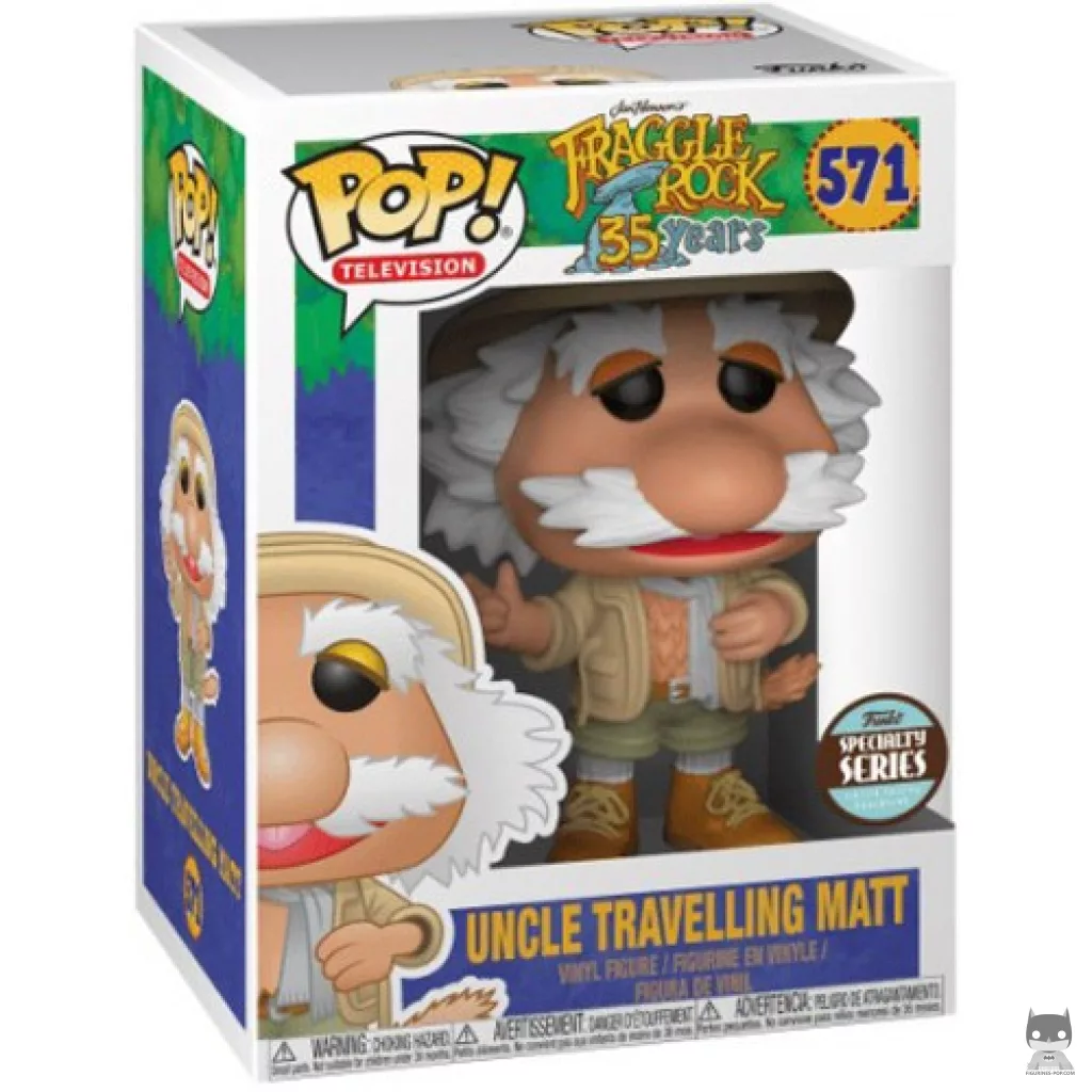 Figura Funko Pop! Tío Matt el Viajero en su caja