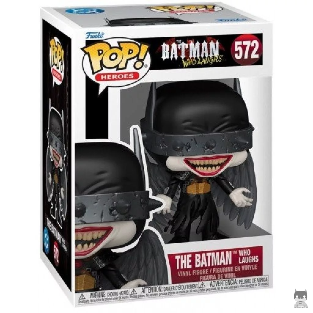 Figura Funko Pop! Batman que Ríe en su caja