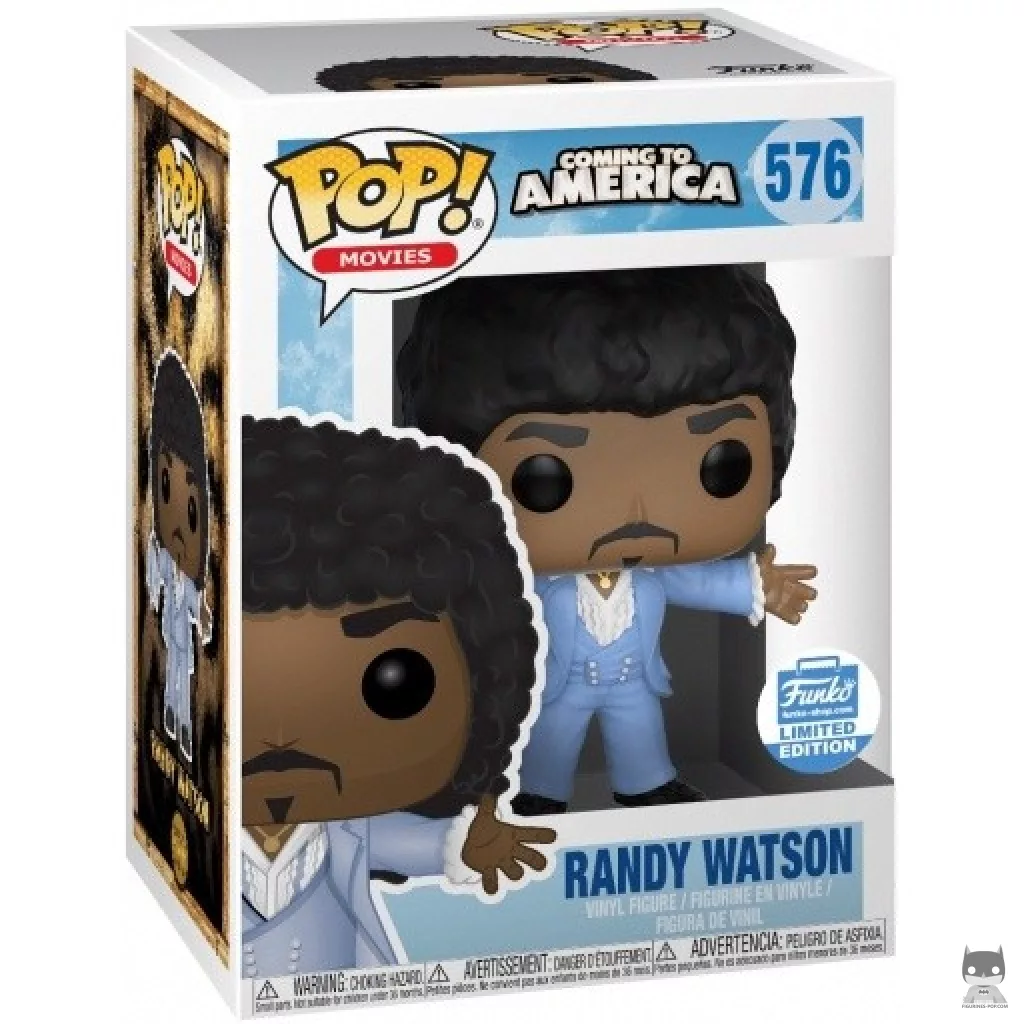 Figura Funko Pop! Randy Watson en su caja