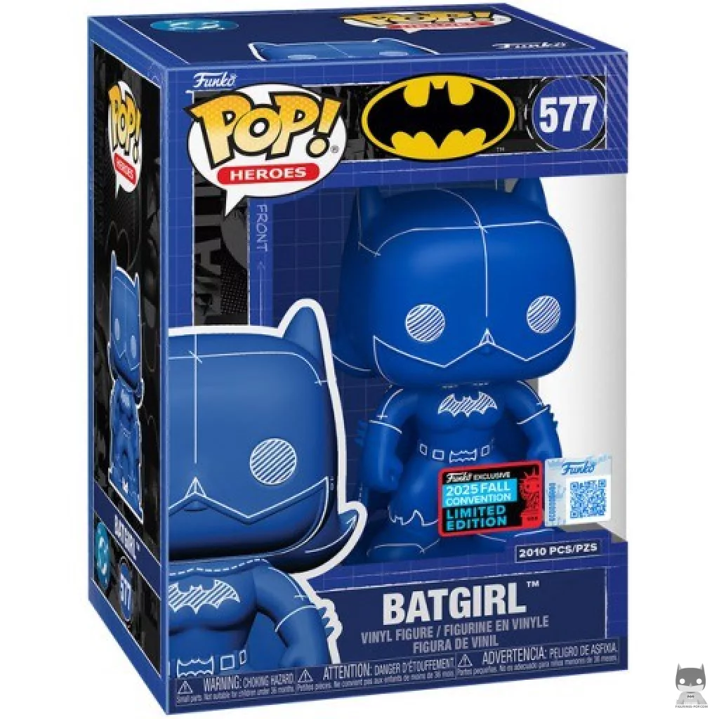 Figura Funko Pop! Batgirl (Azul) en su caja