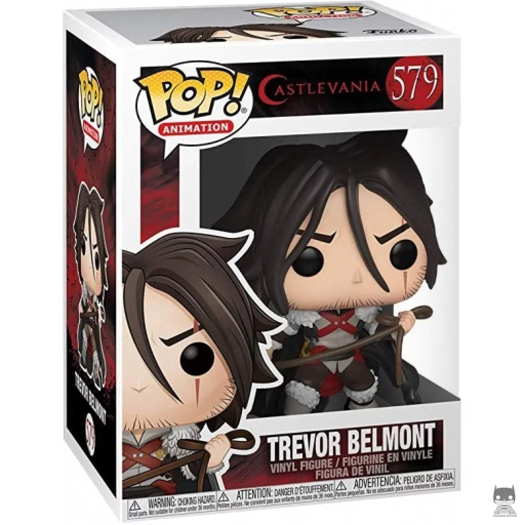 Figura Funko Pop! Trevor Belmont en su caja