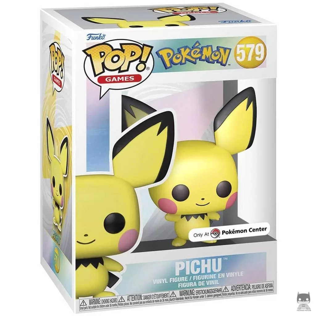 Figura Funko Pop! Pichu (Perlado) en su caja