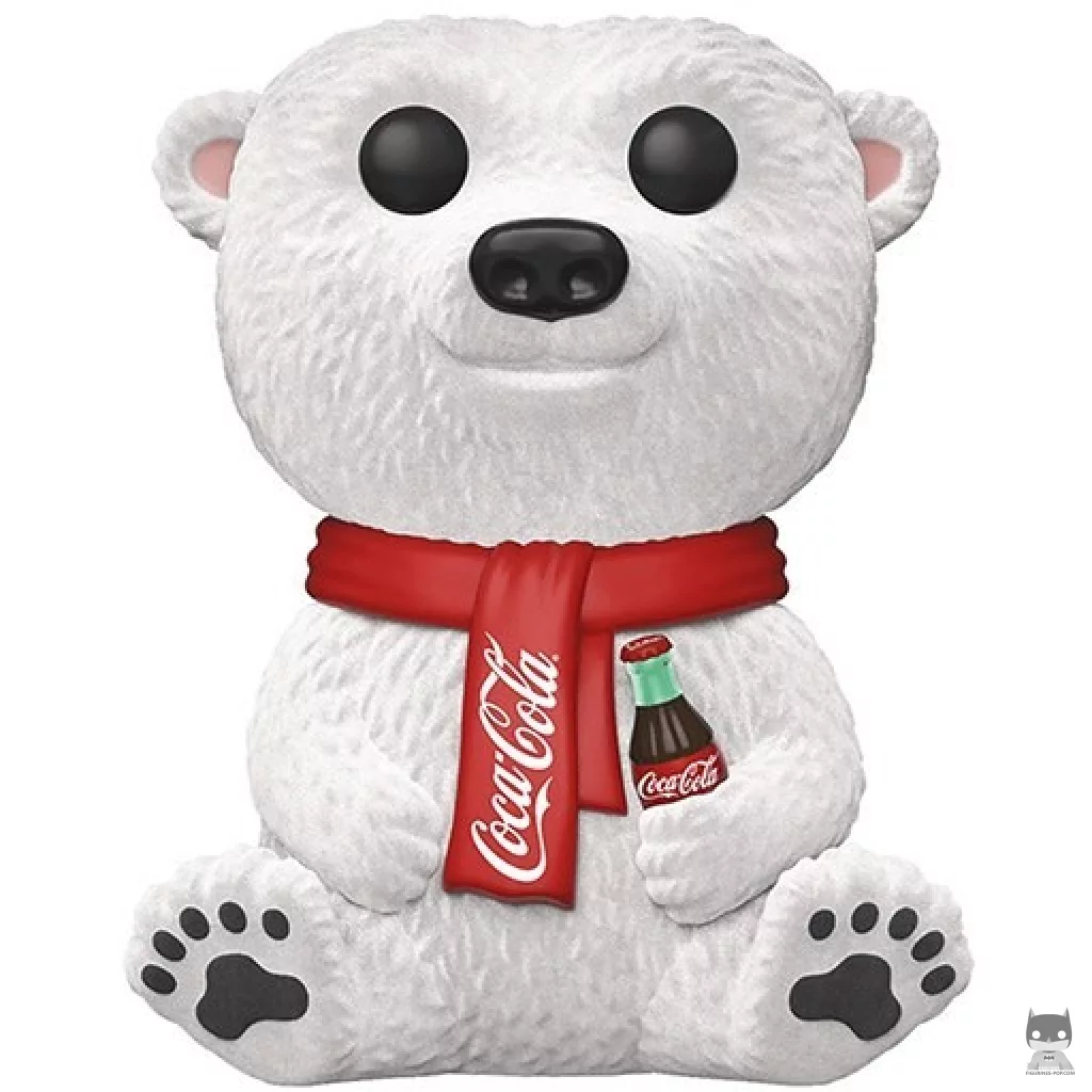 Figura Funko Pop! Oso polar de Coca-Cola (Flocado) (Ad Icons)