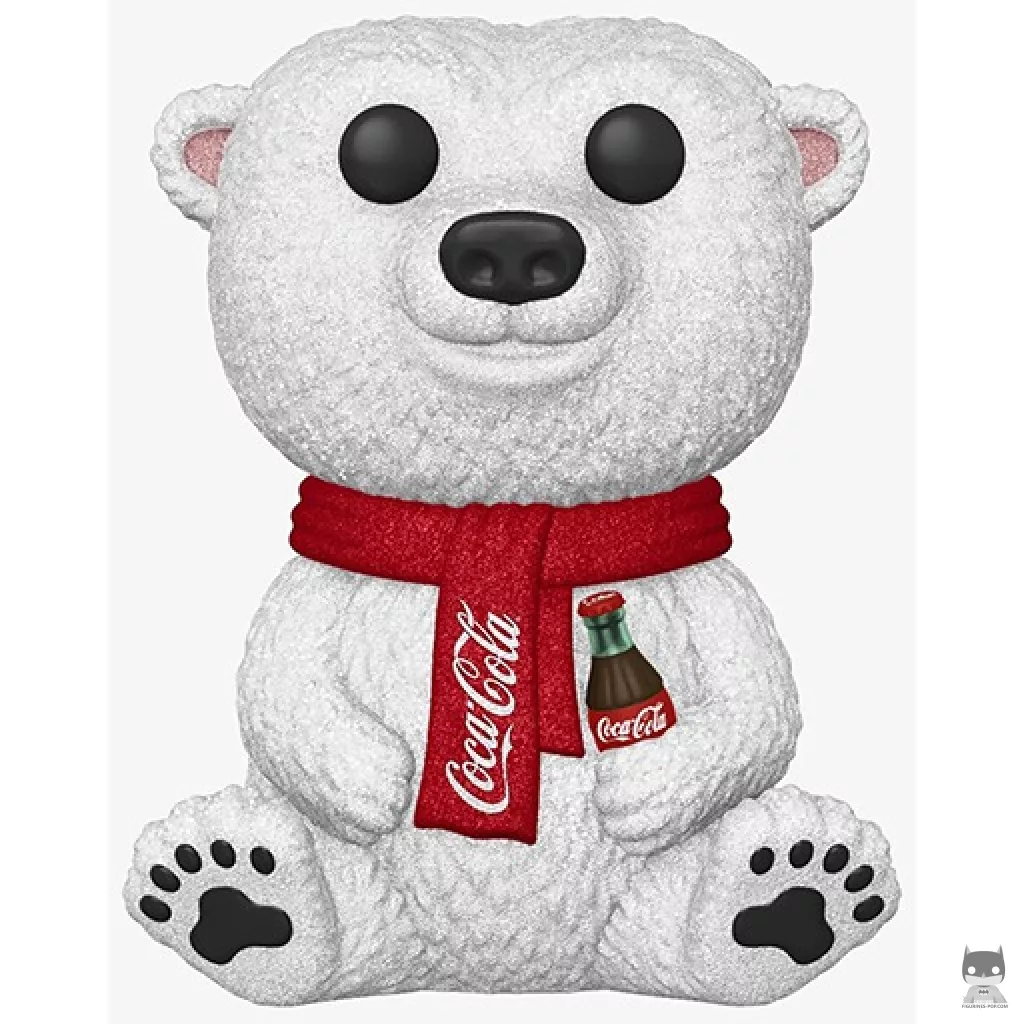 Figura Funko Pop! Oso polar de Coca-Cola (Purpurina de diamante) (Ad Icons)