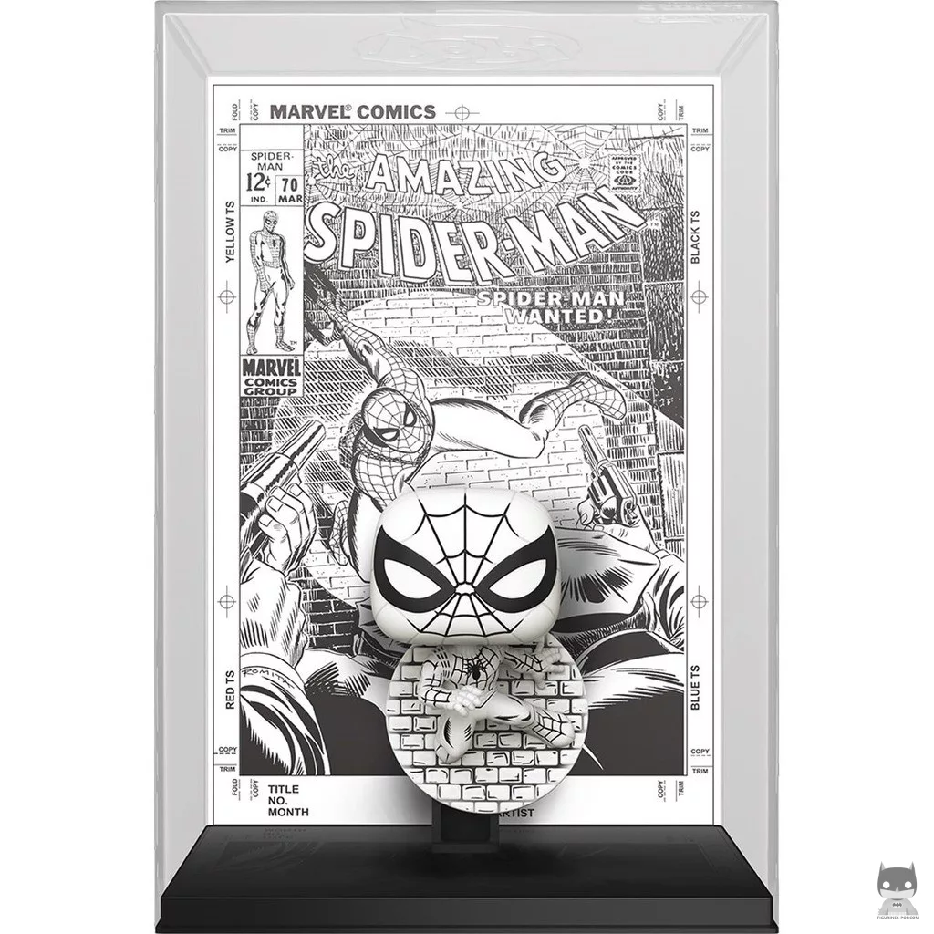 Figura Funko Pop! Spider-Man (Blanco y negro) (Marvel Comics)