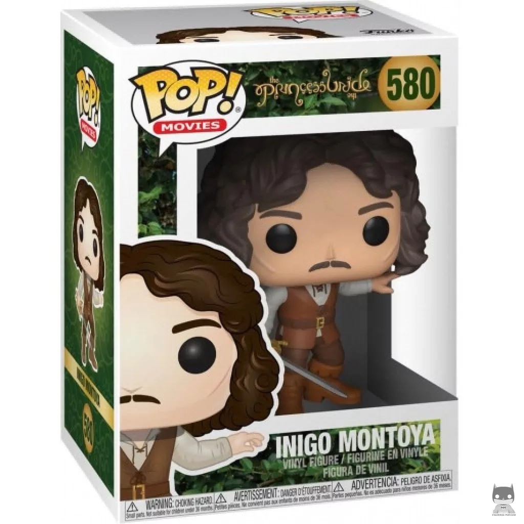 Figura Funko Pop! Inigo Montoya en su caja