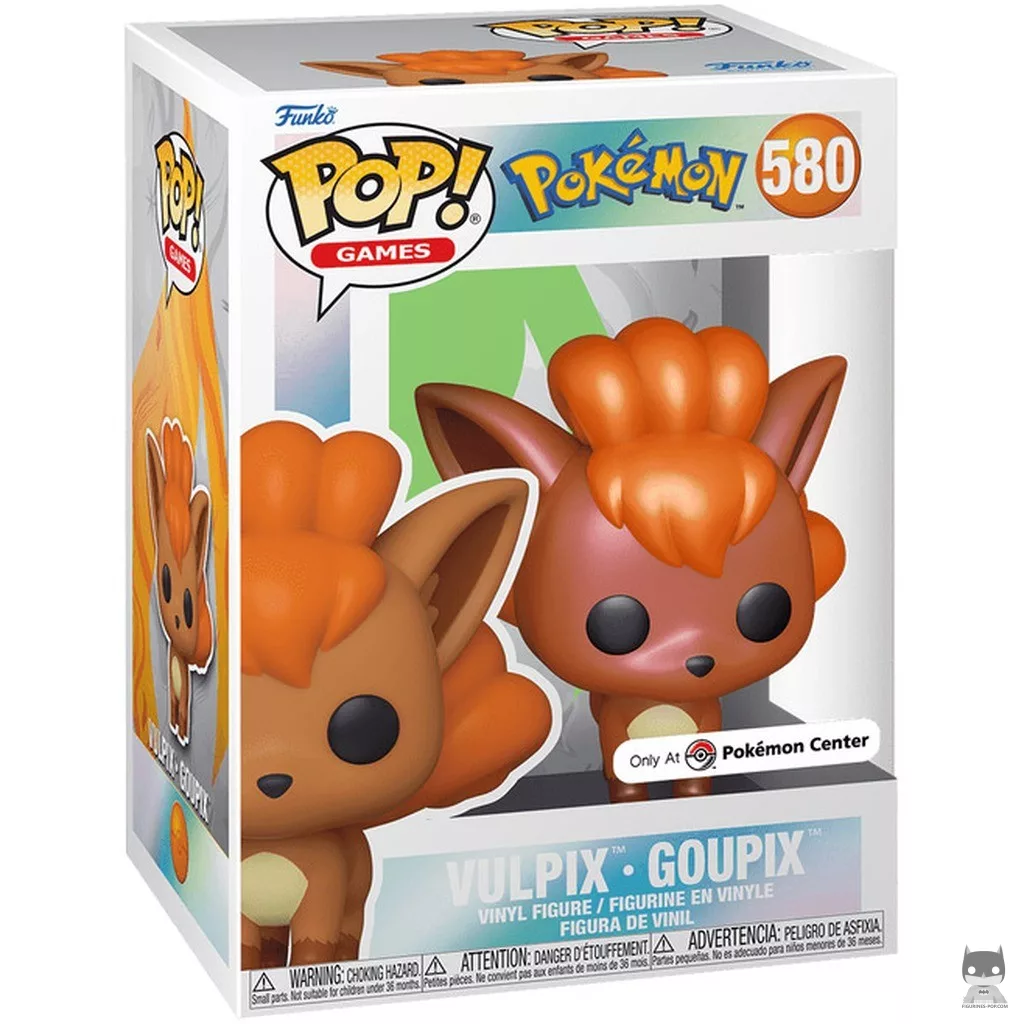 Figura Funko Pop! Vulpix (Perlado) en su caja