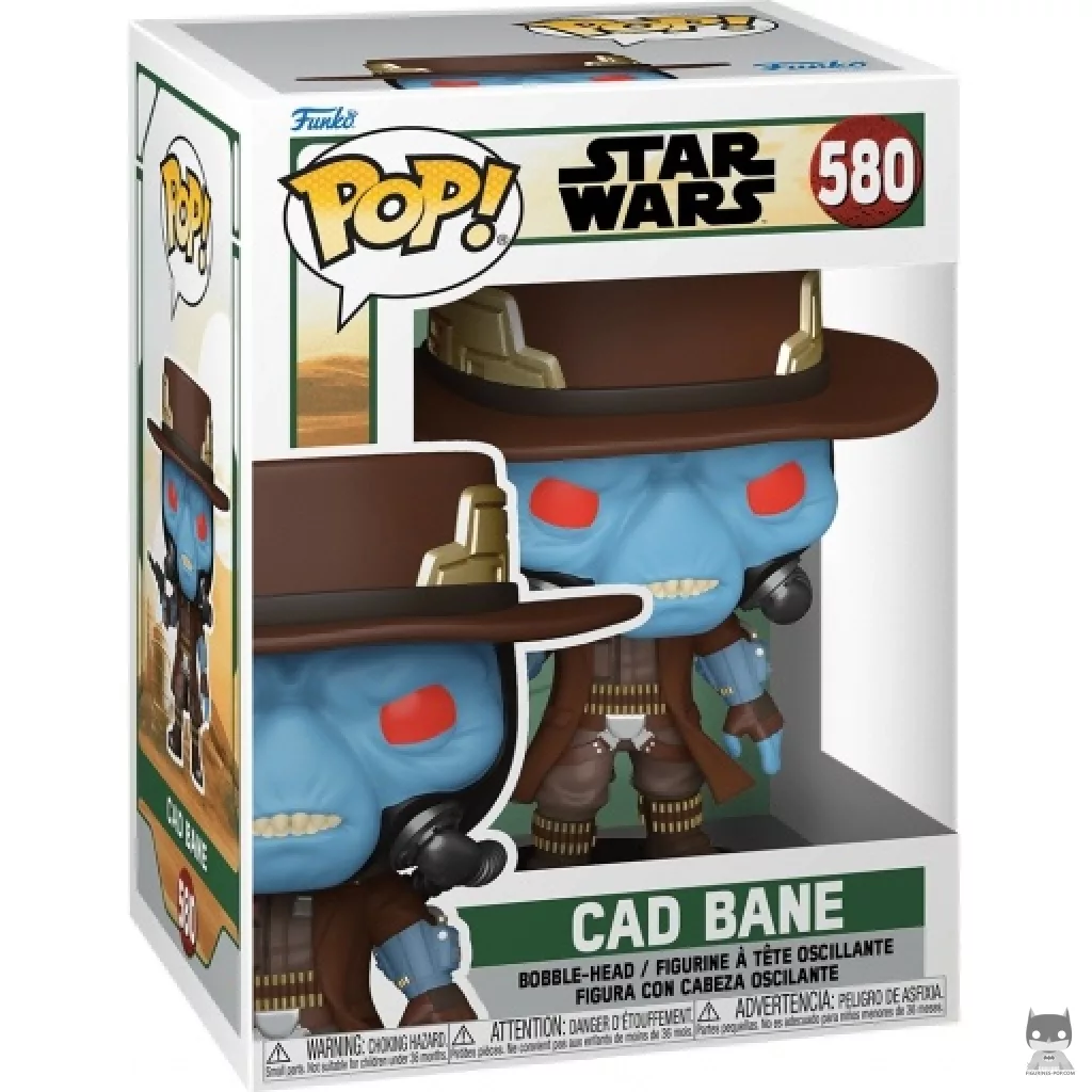 Figura Funko Pop! Cad Bane en su caja