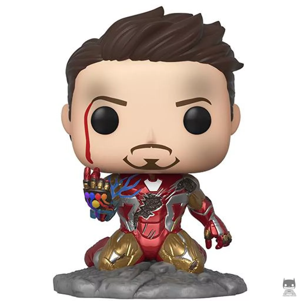 Figura Funko Pop! Iron Man (Yo soy Iron Man) (Metalizado) (Vengadores: Endgame)