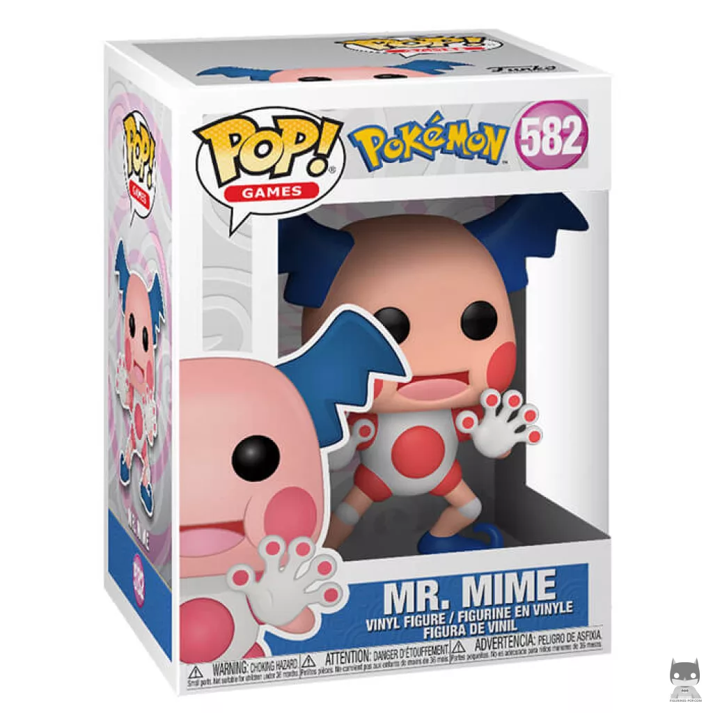 Figura Funko Pop! Mr. Mime en su caja