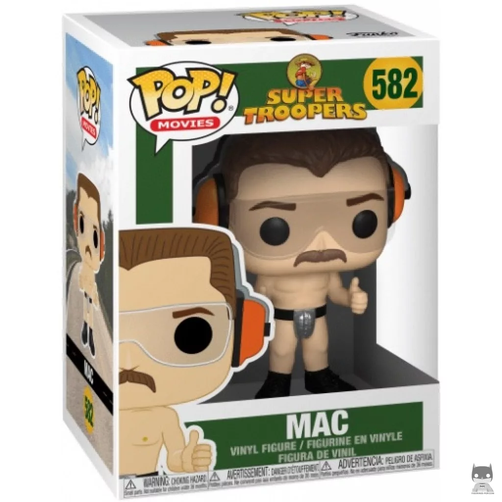 Figura Funko Pop! Mac en su caja