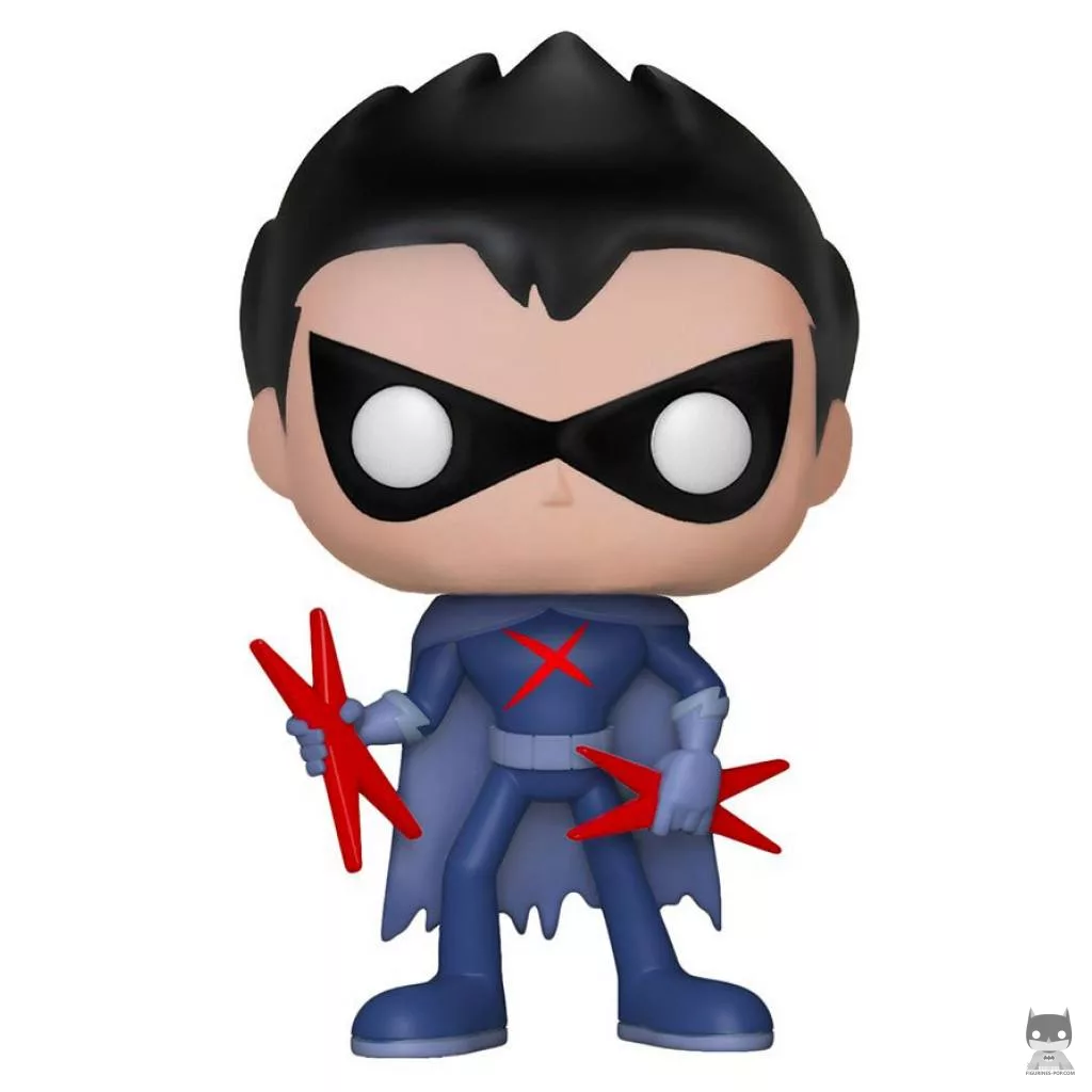 Figura Funko Pop! Robin como Red X sin máscara (Teen Titans Go!)