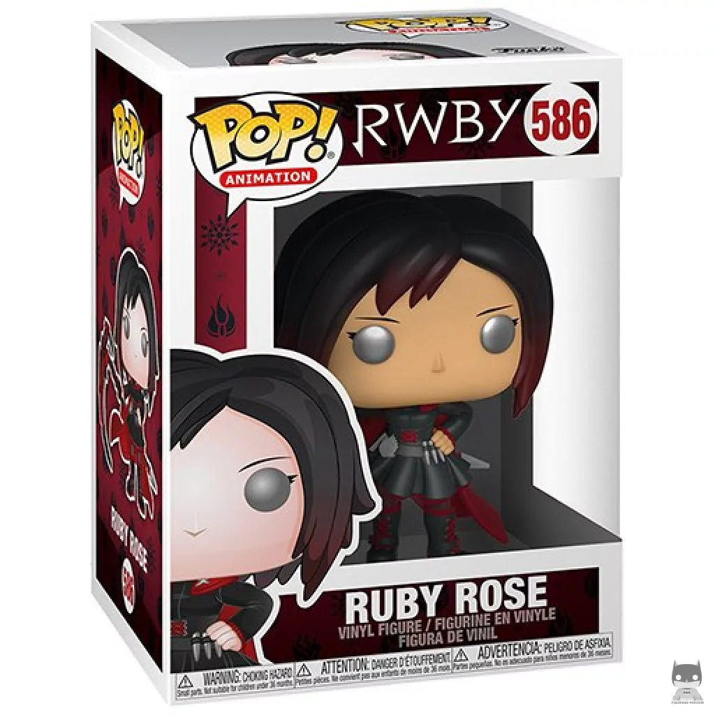Figura Funko Pop! Ruby Rose en su caja